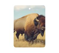 Bison in The Great Plains Car Air Freshener Ocean Scent Long Lasting Tablets for Auto Hanging Fragrance