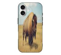 Bison in The Great Plains Funny Phone Case for iPhone 17 Pro Max Air Personalised Protective Cover