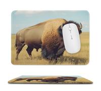 Bison in The Great Plains Mouse Mat 20x24/25x30cm Mousepad
