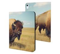 Bison in The Great Plains Tablet Case for iPad 10th Generation/9th Generation/8th Generation/7th Generation