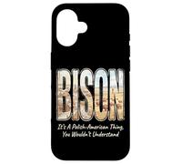 Bison It's A Polish-American Thing Poland Heritage Case for iPhone 16