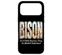 Bison It's A Polish-American Thing Poland Heritage Case for iPhone 17 Pro Max