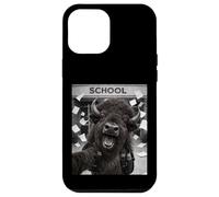 Bison Last Day Of School Summer Break Funny Meme Selfie Case for iPhone 12 Pro Max