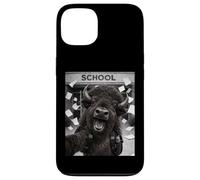 Bison Last Day Of School Summer Break Funny Meme Selfie Case for iPhone 13