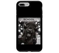 Bison Last Day Of School Summer Break Funny Meme Selfie Case for iPhone 7 Plus/8 Plus
