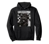Bison Last Day Of School Summer Break Funny Meme Selfie Pullover Hoodie