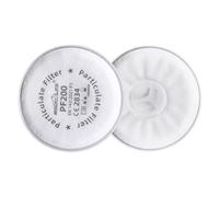 Bison Life ProAer PF200 P3 Particulate Filters - Dual Cartridge, Long-Life Low Resistance Filters - Solid and Oil Mist Particulates, Compatible with ProAer H300 H400 F500 Respirators