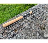 Bison PAC Light 5'6" 1-4 lb 4 Section Travel Backpacking Camping Spinning Rod PAC564ULFS