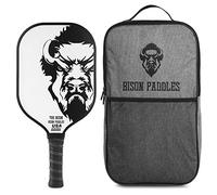 Bison Paddles: Carbon Graphite Pickleball Paddles - Lightweight Pickleball Rackets | Honeycomb Composite Core Improves Pickle Ball Placement and Increases Power | Durable Unibody Construction