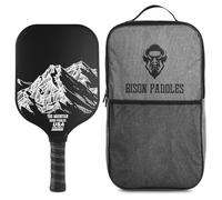 Bison Paddles: Carbon Graphite Pickleball Paddles - Lightweight Pickleball Rackets | Honeycomb Composite Core Improves Pickle Ball Placement and Increases Power | Durable Unibody Construction