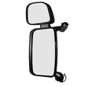 Bison Parts UT7071 LH/NS Passenger Side Scania 4/P/R/T Series Electrical 24V Heated Twin Main Mirror with Complete Glass