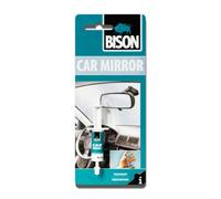 Bison Rear View Car Mirror Adhesive 2Ml (6 Packs)
