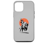 Bison Rider Cowboy Dude on an American Buffalo Case for iPhone 12/12 Pro