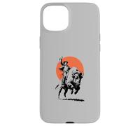 Bison Rider Cowboy Dude on an American Buffalo Case for iPhone 15 Plus