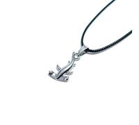 BISONBLUE Necklace Men Pendant Women Necklaces Gift Sweater Chain Bohemia Hammerhead Shark Necklace Handmade Braided Rope Animals Pendant Necklace Adjustable Men Women Gift184