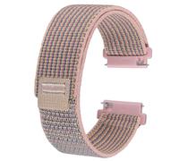 BISONSTRAP Watch Bands for Men and Women, Trail Loop Nylon Watch Straps, Quick Release Replacement Bands, 22mm, Colorful Pink
