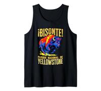 ¡Bisonte! Parque Nacional de Yellowstone National Park Bison Tank Top