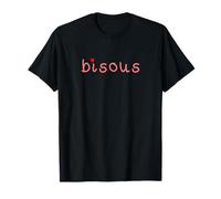 Bisous Cute Romantic Valentine's French T-Shirt
