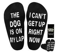 BISOUSOX Dog Lovers Gifts for Dad Men Novelty Socks Fathers Funny Socks Cotton Christmas Novelty Gifts for Men Size 6-11