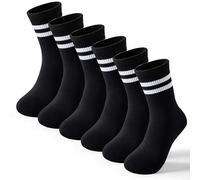 BISOUSOX Unisex Kids Children Striped Socks Cotton