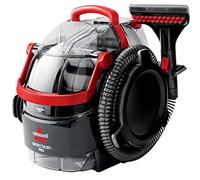 BISSELL 1558N 750 W Cylinder Vacuum, Bagless, Black/Red/Transparent, 1.5 m Cord, 3.5 L Capacity