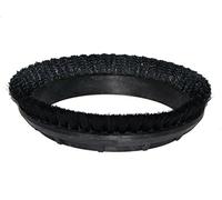 BISSELL BigGreen Commercial 237.049BG Carpet Shampoo Brush, 0.012" Bristle Diameter, Crimped 6.6 Nylon for BGEM9000 Easy Motion Floor Machine, 12", Black