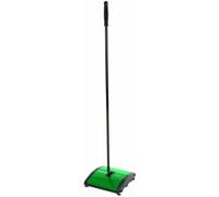 BISSELL BigGreen Commercial BG23 Sweeper with 2 Nylon Brush Rolls, 7-1/2" Cleaning Path, Green