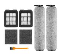 Bissell HF3 Multi-Surface Brush Roller & Hepa Filter Set For Crosswave Vacuum - 2 Brushes, 2 HEPA Filters & 1 Cleaning Brush