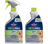 Bissell PET PRO OXY Stain Destroyer for Carpet and Upholstery, 22 oz, 2 Pack, 17739, 22 Fluid Ounces