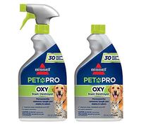 Bissell PET PRO OXY Stain Destroyer for Carpet and Upholstery, 22 oz, 2 Pack, 17739, 22 Fluid Ounces