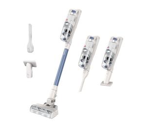 BISSELL PowerClean, stick vacuum cleaner, 200W motor, LED lighting, tangle-free brush roller, 3-in-1 vacuum cleaner, self-standing design, HEPA filter, removable battery 2000mAh, 40min. operating time