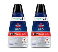 BISSELL Professional Spot and Stain + Oxy Portable Machine Formula, 2-Pack, 20389, 64 Fl Oz