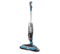 BISSELL SpinWave Hard Floor Cleaner and Polisher, Electric Spray Mop With Rotating Pads, Perfect for Wood, Laminate, Tile, Marble, 20522, Grey/Blue