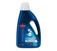 BISSELL Wash & Refresh Febreze Cotton Fresh Carpet Cleaner Solution, Upholstery Shampoo for Use with All Leading Upright Carpet Cleaners, 1.5 L, 1079