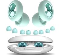 Bisswell SilentPro 2 Ear Plugs for Sleep, 45dB Noise Cancelling, Soft Silicone, Reusable for Sleep, Work, Travel & Study - 4 Sizes (XS, S, M, L), Washable, with Storage Case for Hearing Protection