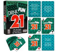 Bissy Do or Drink Drinking Card Games Hen Night Party Games Adult Games Night & Parties -18th Birthday Gift & Hen's Party Games with 21 & 4 Additional Aces for College Camping Birthday Parties
