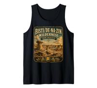 Bisti De-Na-Zin New Mexico Vintage Badlands Travel Tank Top