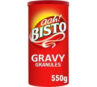 Bisto Flavoursome & Delicious Beef Gravy Granules for Hearty Family Mealtimes, 550 g Drum (Pack of 1)