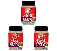 Bisto Best Beef Gravy Granules Made with Real Meat Juice 230 g Jar Pack of