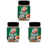 Bisto Best Lamb Gravy Granules Made with Real Meat Juice, 230 g Jar (Pack of 3)