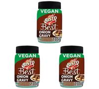 Bisto Best Onion Gravy Granules 230 g Pack of 3