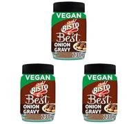 Bisto Best, Onion Gravy Granules, 230 g (Pack of 3)
