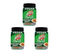 Bisto Best Vegetable Gravy Granules Vegan Friendly 230 g Jar Pack of 3