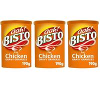 Bisto Chicken Gravy Granules, 190 g Drum (3-Pack)