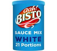 Bisto Deliciously Creamy White Sauce Mix, 185 g Drum (Pack of 1)