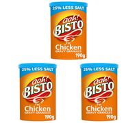 Bisto Flavoursome Delicious Reduced Salt Chicken Gravy Granules for Hearty