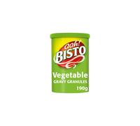 Bisto Flavoursome Delicious Vegetable Gravy Granules 190 g Drum Pack of 1