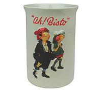 Bisto "For All Meat Dishes" Embossed Utensils Jar
