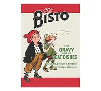 Bisto "For All Meat Dishes" Large Steel Sign