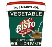Bisto Gluten Free Vegetable Bouillon Paste, 1 kg Tub (Pack of 1)